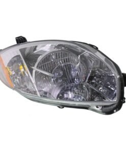 Headlight halogen right for 2008-2010 Mitsubishi Eclipse Spyder GT Convertible