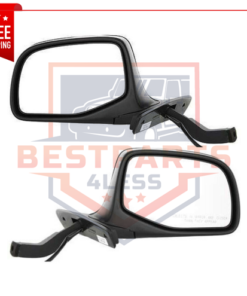 NEW Set of 2 Manual Folding Power Mirrors for 1992-1996 Ford F-150