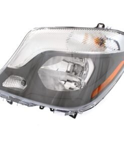 Headlight halogen left side CAPA for 2014-2017 Mercedes-Benz Sprinter 2500, 3500