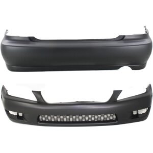 New Front & Rear Bumper Covers set of 2 pieces primed for 2002-2005 IS300 Base