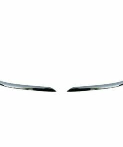 NEW Set of 2 Chrome Front LH & RH Bumper Trims for 2003-2011 Lincoln Town Car