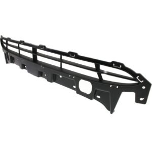 Center Bumper Grille textured gray plastic CAPA for 2010-2012 Hyundai Santa Fe