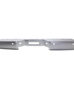 Rear Step Bumper Face Bar powdercoated silver for 2004-2015 Nissan Titan
