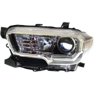 New Headlight halogen left side CAPA for 2016-2018 & 2020-2021 Toyota Tacoma
