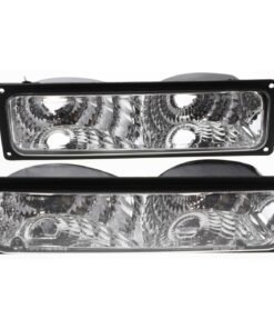 JC Whitney Front Turn Signal Light Set of 2 pc for 1994-2002 GMC C3500HD Base