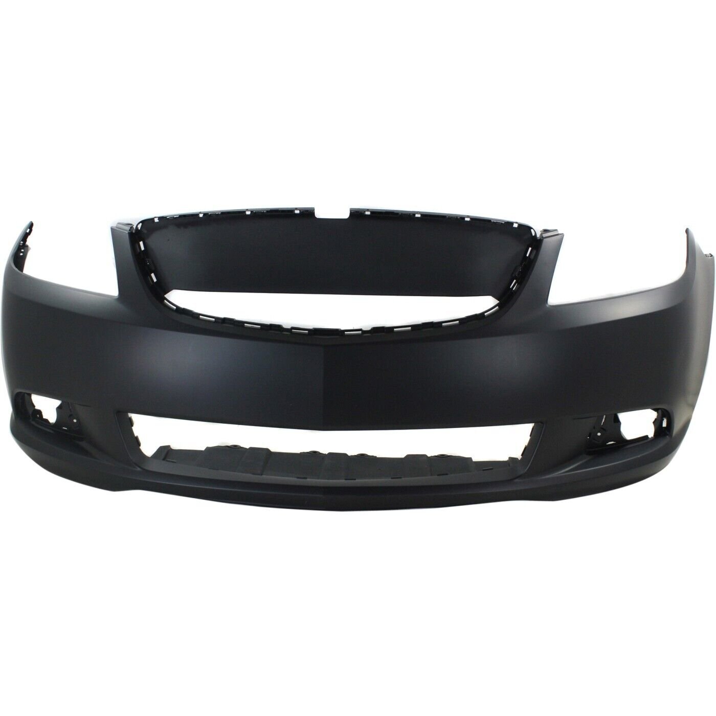 Front Bumper Cover and Fog Light Trims Set of 3 pc for 2012-2013 Buick LaCrosse