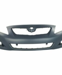 Front Primed Bumper Cover for 2009-2010 Toyota Corolla, Japan Built, Plastic