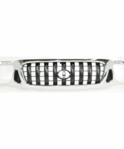 Chrome Grille 7Pc w/ Park Light, Headlight, Lower Filler Panel for 01-04 Tacoma