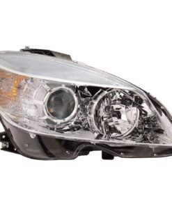 Headlight halogen right side CAPA for 2009-2011 Mercedes C350 4Matic, Sport
