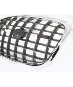 Grille chrome shell w/gray insert for 02-04 Chrysler Concorde Limited, LX, LXi