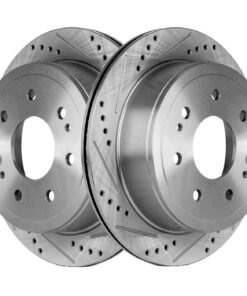 SureStop STPF27110061DS Rear Disc Brake Rotor 14 in 7 Lugs for 10-11 Ford F-150