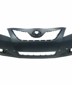 Front Primed Bumper Cover w/Spoiler Holes, 5211906921 for 2007-2009 Toyota Camry