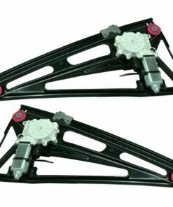 Rear Power Window Regulator w/ Motor, Set of 2 for 1995-2001 BMW 740iL