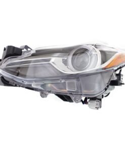 Headlight MA2502145 HID/Xenon clear lens left side for 2014-2018 Mazda 3 Sport