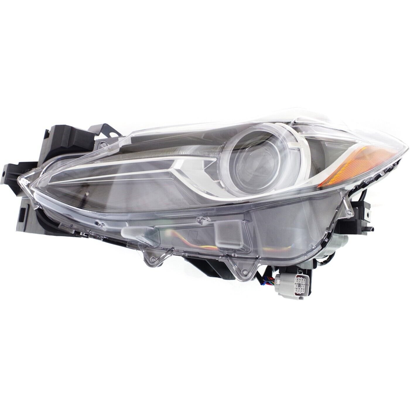 Headlight MA2502145 HID/Xenon clear lens left side for 2014-2018 Mazda 3 Sport