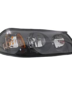 New Front Bumper Cover & Headlights Kit 3pc for 2000-2003 Chevrolet Impala LS