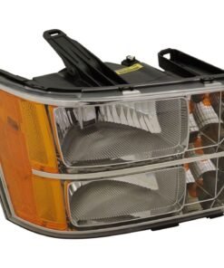 New Headlight 22853030 right side halogen CAPA for 2008-2014 Sierra 2500/3500HD