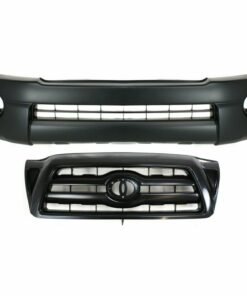 NEW Front Bumper Cover 2pc Kit with Grille for 2005-2010 Toyota Tacoma