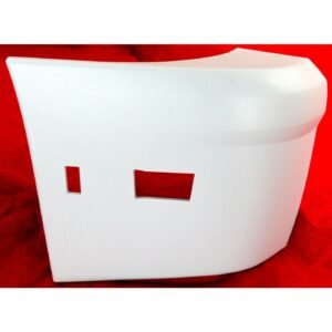 Rear Bumper End Cap REPF761110 left primed for 10-13 ford Transit Connect XLT