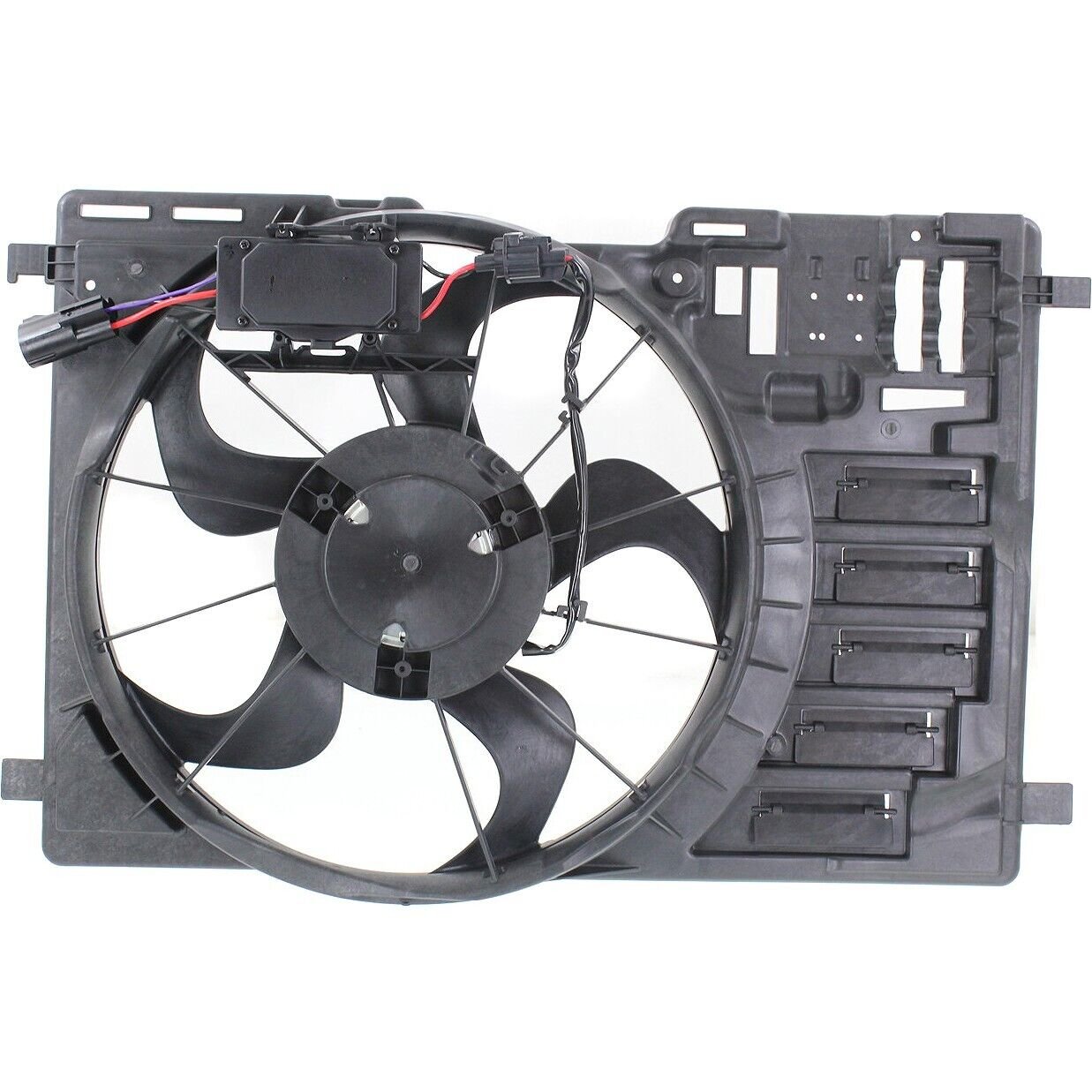Cooling Fan Assembly CV6Z8C607S CV6Z8C607C for 2013-2015 Ford Escape SE,Titanium
