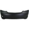 New Rear Bumper Cover REPH760171P primed for 2012-2016 Hyundai Accent Sedan