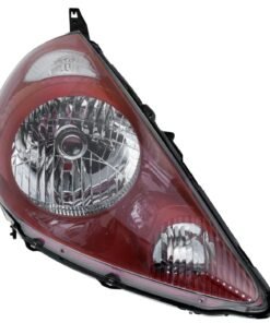Headlight HO2519121C halogen right side CAPA for 2007-2008 Honda Fit