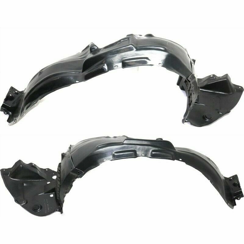 Front RH and LH Fender Liners for 2013-2015 Lexus RX350, RX450H - Set of 2