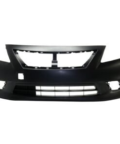 Front Bumper Cover FBM229KA0J CAPA for 2013-2014 Nissan Versa 1.6 S, 1.6 S Plus