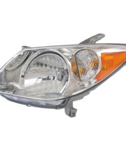 New Headlight halogen left side w/bulb for 2005-2008 Pontiac Vibe