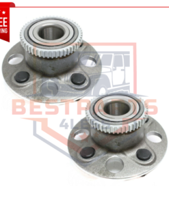 NEW Rear Wheel Hub & Bearing w/ ABS, Left & Right Pair for 2001-2005 Honda Civic