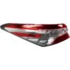 New Tail Light halogen red lens left side for 2018-2019 Toyota Camry LE
