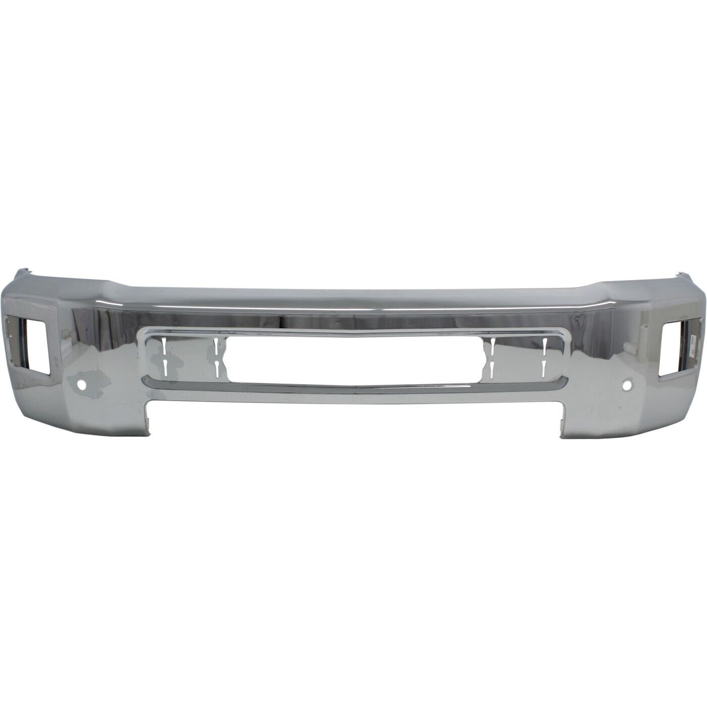 Front Bumper GM1002850 chrome steel for 2015-2019 Chevrolet Silverado 2500 HD