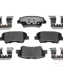Raybestos EHT1544H Rear Brake Pad 2 Wheel Set for 2012-2017 Hyundai Accent
