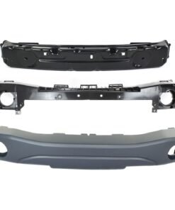 Front Bumper Cover, Absorber, Reinforcement set of 3 pc for 04-06 Dodge Durango