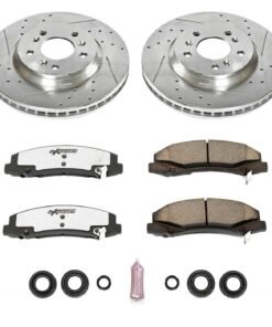 Powerstop K1437-26 Brake Disc and Pad Kit front for 2006-2011 Chevrolet Impala