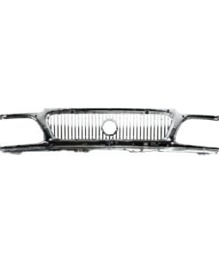 Grille chrome plastic shell insert for 1998-2001 Mercury Mountaineer Base