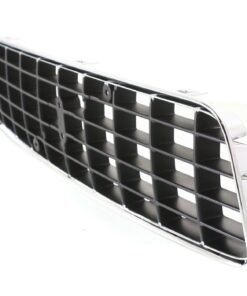 New Grille Plastic chrome shell w/ black insert for 2001-2004 Volvo S60 T5