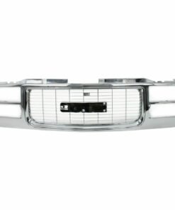 Chrome Grille for 94-00 GMC C/K Trucks Suburban/Yukon w/ Composite Headlights