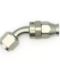 DeatschWerks 8AN Female Swivel 45-Degree Hose End PTFE (Incl. 1 Olive Insert)