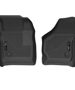 Husky Liners 99-07 Ford F-250 Super Duty Crew Cab X-act Contour Front Floor Liners (Black)