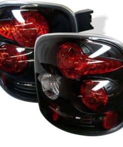 Spyder Chevy Silverado Stepside 99-04 Euro Style Tail Lights Black ALT-YD-CS99STS-BK