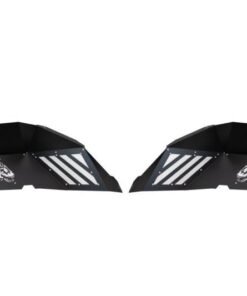 Fishbone Offroad 2018+ Jeep Wrangler - Black Powdercoat Rear Inner Fenders