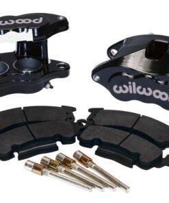 Wilwood D52 Front Caliper Kit - Black Pwdr 2.00 / 2.00in Piston 1.28in Rotor