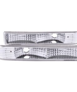 ANZO 1998-2005 Chevrolet S-10 Euro Parking Lights Chrome