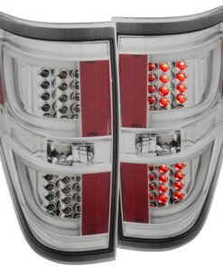 ANZO 2009-2013 Ford F-150 LED Taillights Chrome