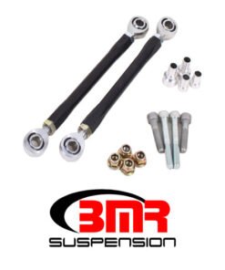 BMR 08-17 Challenger Rear Sway Bar End Link Kit - Black