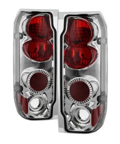Spyder Ford F150 87-96/Ford Bronco 88-96 Euro Style Tail Lights Chrome ALT-YD-FF15089-C