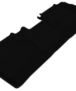 3D MAXpider 2012-2017 Toyota Camry/Camry Hybrid Kagu 2nd Row Floormats - Black