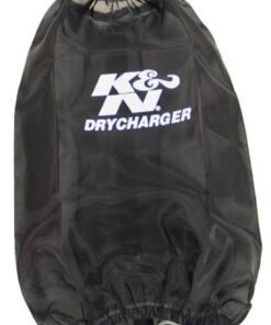 K&N Drycharger Black Air Filter Wrap - Round Tapered