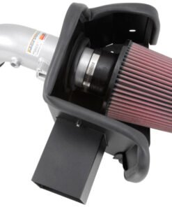 K&N 69 Series Typhoon Performance Intake Kit - Silver for 13-14 Nissan Altima 2.5L L4